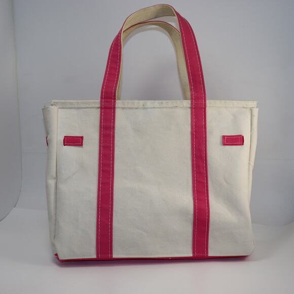 Handmade Upcycled Boat and Tote Bag – Pink Trim – Boatkin - Picture 2 of 6